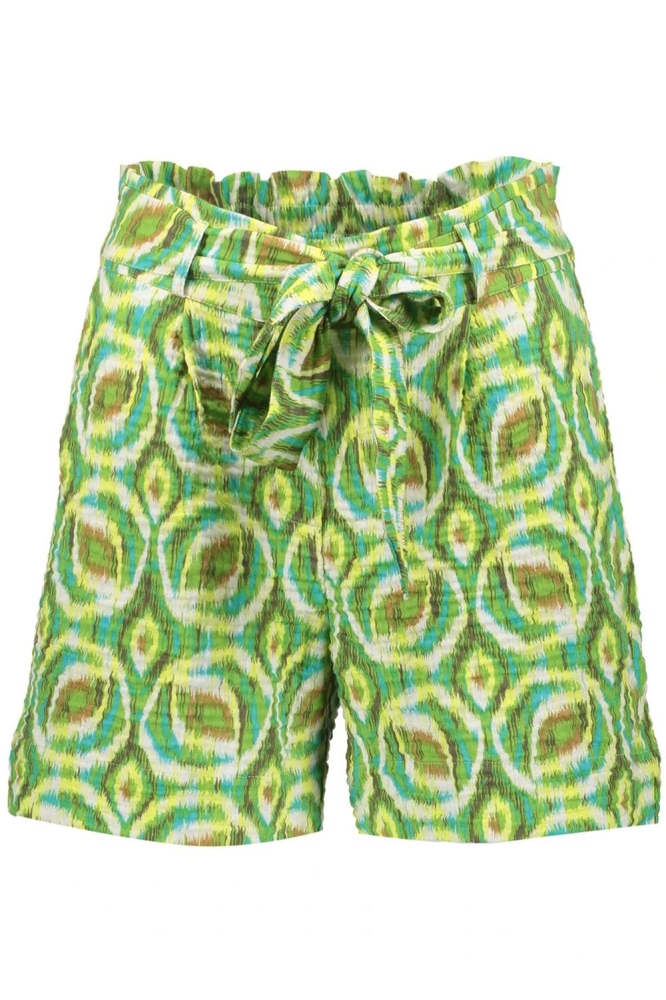 KORTE BROEK MET PRINT 51239 20 GREEN/AQUA